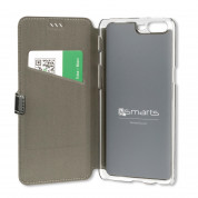 4smarts Supremo Book Flip Case - кожен калъф с поставка и отделение за кр. карта за OnePlus 5 (черен) 2