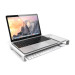 Satechi Aluminium Monitor Stand - настолна алуминиева поставка за монитори, MacBook и лаптопи (сребриста) 2