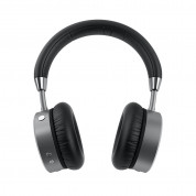 Satechi Wireless On-Ear Headphones - безжични слушалки с микрофон и управление на звука (тъмносив) 3