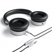 Satechi Wireless On-Ear Headphones - безжични слушалки с микрофон и управление на звука (сребрист) 4