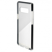 4smarts Soft Cover Airy Shield - хибриден удароустойчив кейс за Samsung Galaxy Note 8 (черен-прозрачен)