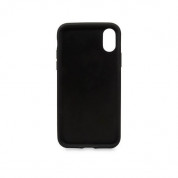 Knomo Moulded Open Face Leather Case - кожен кейс (естествена кожа) за iPhone XS, iPhone X (червен) 2