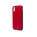 Knomo Moulded Open Face Leather Case - кожен кейс (естествена кожа) за iPhone XS, iPhone X (червен) 1