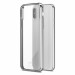 Moshi Vitros Case - силиконов (TPU) калъф за iPhone XS, iPhone X (сребрист-прозрачен) 5