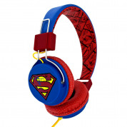 OTL Vintage Superman Teen Headphones - слушалки за мобилни устройства (син-червен)