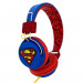 OTL Vintage Superman Teen Headphones - слушалки за мобилни устройства (син-червен) 1