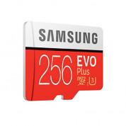 Samsung MicroSDXC 256GB EVO Plus UHS-I Memory Card U3, 4K Ultra HD Video (model 2017) 1