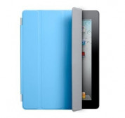 Apple Smart Cover - полиуретаново покритие за iPad 4, iPad 3, iPad 2 (син)