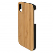 4smarts Clip-On Cover Trendline Wood bamboo - поликарбонатов кейс с гръб от истинско дърво за iPhone XS, iPhone X