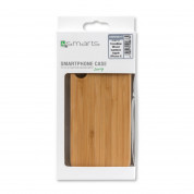 4smarts Clip-On Cover Trendline Wood for Apple iPhone XS, iPhone X bamboo 1