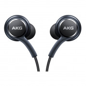 Samsung Earphones Tuned by AKG EO-IG955 S8 - слушалки с микрофон и управление на звука за Samsung Galaxy S10, S9, S8 и др. (тъмносив) (ритейл опаковка) 2