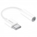 Huawei USB-C to 3.5mm Cable CM20 - пасивен адаптер USB-C към аудио 3.5 мм. за устройства с USB-C порт (бял) 1
