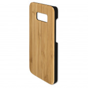 4smarts Clip-On Cover Trendline Wood bamboo - поликарбонатов кейс с гръб от истинско дърво за Samsung Galaxy S8