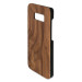 4smarts Clip-On Cover Trendline Wood Walnut - поликарбонатов кейс с гръб от истинско дърво за Samsung Galaxy S8 (орех) 1