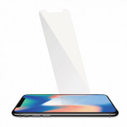 Macally Tempered Glass Protector - калено стъклено защитно покритие за дисплея на iPhone 11 Pro, iPhonе X, iPhone XS (прозрачен) 4