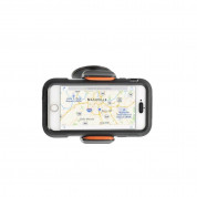 Griffin Windowseat - универсална поставка за кола и гладки повърхности за смартфони до 9.2 см ширина (черен-оранжев) 1