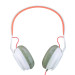 The House of Marley The Roar On-Ear Headphones - слушалки за iPhone, iPod и устройства с 3.5 мм изход (бял-оранжев) (bulk) 2