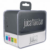 Juice Nano Bar Bluetooth Speaker - безжичен спийкър за устройства с Bluetooth (сив) 3