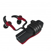 iFrogz Audio Summit Wireless Earbuds - безжични слушалки с микрофон за смартфони и мобилни устройства (червен)  2