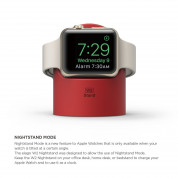 Elago W2 Watch Stand - силиконова поставка за Apple Watch (червен) 4