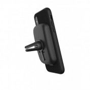 Evutec Aergo Ballistic Nylon - хибриден TPU кейс и магнитна поставка за iPhone XS, iPhone X (черен) 1