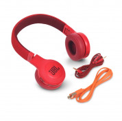 JBL E45BT Wireless on-ear headphones - безжични слушалки с микрофон за мобилни устройства (червен) 4