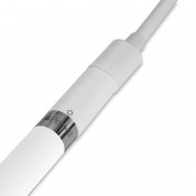 TechMatte Apple Pencil Lightning Cable Charging Adapter - Lightning адаптер (женски към женски Lightning) за зареждане на Apple Pencil (бял) 1