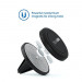 TechMatte MagGrip Air Vent Mount - магнитна поставка за радиатора на кола за смартфони (черен) 3