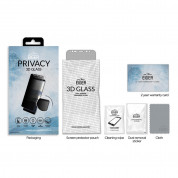 Eiger Privacy 3D Tempered Glass - калено стъклено защитно покритие с извити ръбове и определен ъгъл на виждане за целия дисплея на Samsung Galaxy Note 8 4