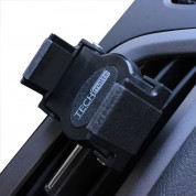 Techmatte PortGrip Air Vent Universal Car Mount - поставка за радиатора на кола за смартфони с ширина до 10 см. (черна) 8