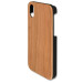 4smarts Clip-On Cover Trendline Wood Cherry - поликарбонатов кейс с гръб от истинско дърво за iPhone XS, iPhone X (череша) 1