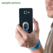 4smarts Loop-Guard Wrist Strap - каишка за китката против изпускане на вашия смартфон (черен-син) 2