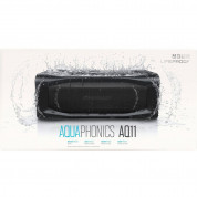 LifeProof Aquaphonics AQ11 Speaker - водоустойчив безжичен спийкър с микрофон и вградена батерия, зареждащ мобилни устройства (черен) 5