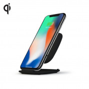 Zens Ultra Fast Wireless Qi Charger ZESC06B Stand 10W 