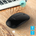 TeckNet WM008 2.4G Wireless Mouse - ергономична безжична мишка (за Mac и PC) (черна) 6