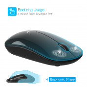 TeckNet WM008 2.4G Wireless Mouse - ергономична безжична мишка (за Mac и PC) (черна) 3