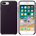 Apple iPhone Leather Case - оригинален кожен кейс (естествена кожа) за iPhone 8 Plus, iPhone 7 Plus (лилав) 3