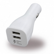 Samsung Fast Dual Car Charger EP-LN920BW with microUSB cable (white) (bulk) 1