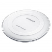 Samsung Inductive Wireless Charger Pad Fast Charge EP-PN920 - поставка (пад) за безжично захранване за QI съвместими устройства (бял)(bulk)