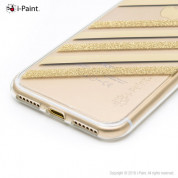 iPaint Glamour Gold Case for iPhone SE (2022), iPhone SE (2020), iPhone 8, iPhone 7 (gold) 2