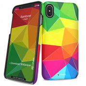 iPaint Rainbow HC Case for iPhone XS, iPhone X