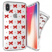 iPaint Glamour Red Bow Case for iPhone XS, iPhone X