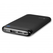 4smarts Power Bank VoltHub 6000 mAh - външна батерия с два USB и USB-C изходи (черен) 1