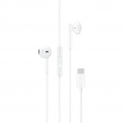 Huawei USB-C Stereo Headset CM33 - слушалки с микрофон за смартфони с USB-C конектор (бял) (retail)