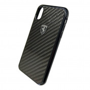 Ferrari Heritage Real Carbon Hard Case for iPhone XS, iPhone X (black) 2