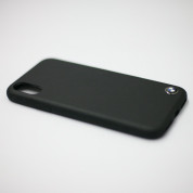 BMW Signature Genuine Leather Soft Case - кожен кейс (естествена кожа) за iPhone XS, iPhone X (черен) 4
