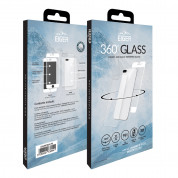 Eiger 3D 360 Screen Protector Back and Front Glass - калени стъклени защитни покрития за дисплея и задната част на iPhone 8 Plus, iPhone 7 Plus (бял-прозрачен) 4