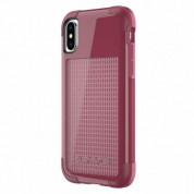 Griffin Survivor Fit for iPhone XS, iPhone X (Dark Red/Red)