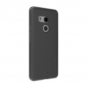 Incipio NGP Pure Case - удароустойчив силиконов (TPU) калъф за HTC U11 Plus (черен-прозрачен) 2