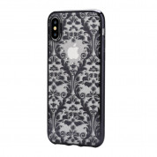 Devia Crystal Baroque Case with Swarovski Elements for XS, iPhone X (black) 3